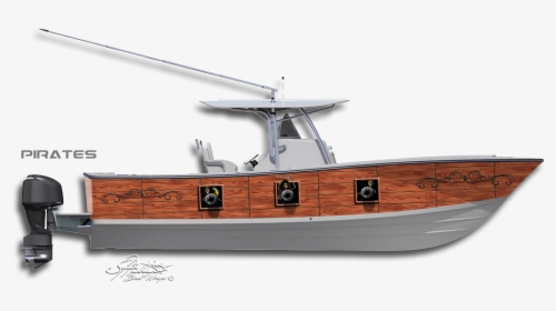 Pirates Boat Wrap, HD Png Download, Free Download