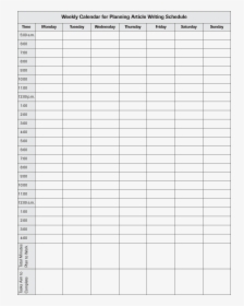 2017 Blank Calendar Template - Food Frequency Questionnaire Sample, HD Png Download, Free Download