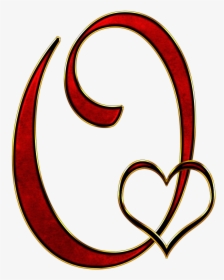 O Letter Transparent - Letter O In Heart, HD Png Download, Free Download