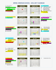 2019 2020 School Calendar, HD Png Download, Free Download