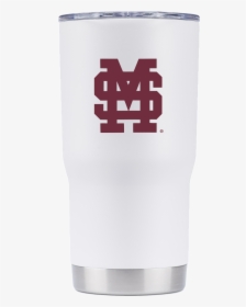 Mississippi State 30 Oz Gray Stacked Ms Tumbler - Pint Glass, HD Png Download, Free Download