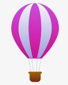 Blue Hot Air Balloon Clipart, HD Png Download, Free Download