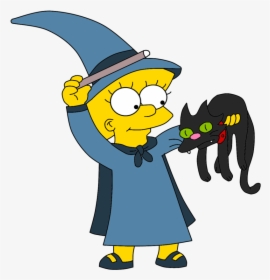 Lisa Simpson, Homer Simpson, Simpsons Halloween, Futurama, - Lisa Simpson Witch, HD Png Download, Free Download