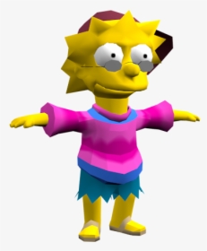 Download Zip Archive - Lisa Simpsons Hit And Run, HD Png Download, Free Download