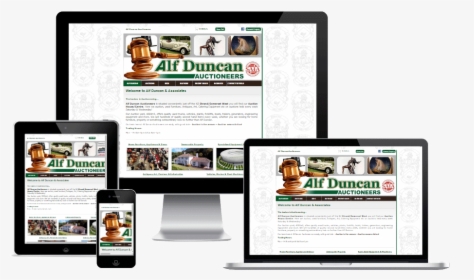 Alf Duncan Auctioneers - Template Blog Anime Responsive, HD Png Download, Free Download