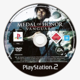 Medal Of Honor - Medal Of Honor Vanguard Ps2 Disc, HD Png Download, Free Download