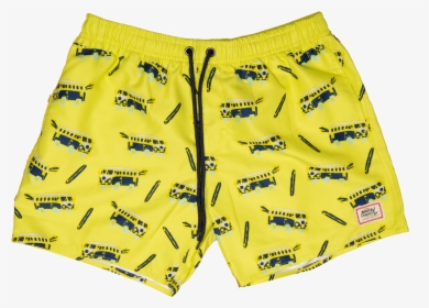 Nl Kids Yellow Kombi Swim Trunks"  Class="lazyload - Board Short, HD Png Download, Free Download