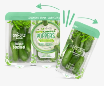 Cutecumber Poppers Ezsnap - Cutecumber Poppers, HD Png Download, Free Download