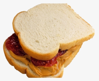 Bread Sandwich Transparent Png - Peanut Butter And Jelly Png, Png Download, Free Download