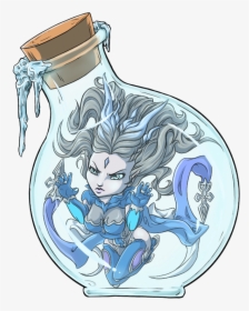 Shiva In A Bottle - Cartoon, HD Png Download, Free Download