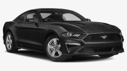 Black 2019 Ford Mustang, HD Png Download, Free Download