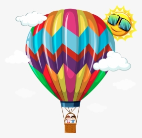 Vector Hot Air Balloon 1600*1600 Transprent Png Free - Hot Air Balloon Clipart, Transparent Png, Free Download