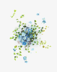 #smallflowers #blueflowers #flowers - Forget Me Nots Graphics, HD Png Download, Free Download