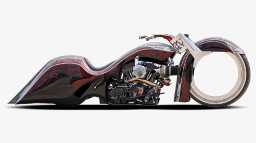 Hubless - Motorcycle Bagger, HD Png Download, Free Download