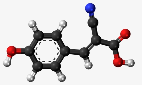 Alpha Cyano 4 Hydroxycinnamic Acid 3d Ball - Ortho Terphenyl, HD Png Download, Free Download