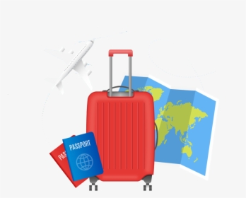 Travel Png Photo - Vector Travel Bag Png, Transparent Png, Free Download