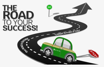 The Road To Success - Journey Clipart, HD Png Download, Free Download