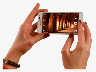 Taking Picture From Smartphone Png Image - Take Good Pictures With Android, Transparent Png, Free Download