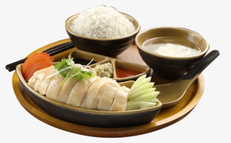 Cut Singapore Hainanese Chicken Rice White Clipart - Hainan Chicken Rice Transparent, HD Png Download, Free Download