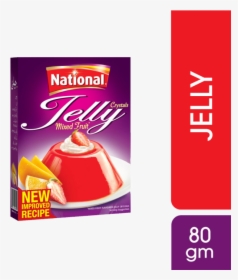 National Mix Fruit Jelly 80g - National Foods Limited, HD Png Download, Free Download