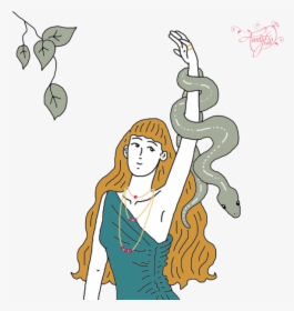 Green Python Snake - Cartoon, HD Png Download, Free Download
