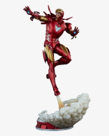 Iron Man Png -iron Man Extremis Mark Ii Statue - Sideshow Iron Man Extremis, Transparent Png, Free Download