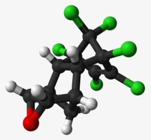 Dieldrin 3d Balls - Aldrin Dieldrin Y Endrin, HD Png Download, Free Download