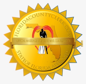 Floridacountyclerk - Com - Gold Seal Transparent Background, HD Png Download, Free Download