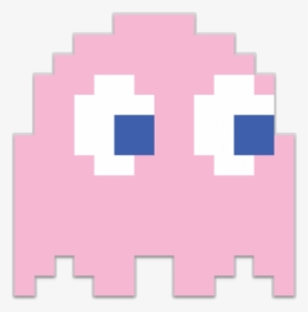 Pinky The Ghost Clip - Pac Man Pinky Ghost, HD Png Download, Free Download