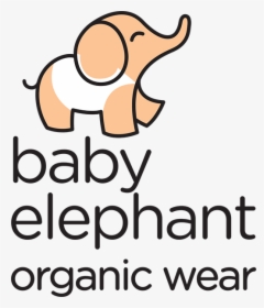Baby Elephant - Baby Elephant Organic Wear, HD Png Download, Free Download