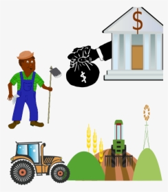 The Seller/customer Undertakes To Supply Specific Goods - Cartoon Farmer, HD Png Download, Free Download