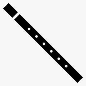 Flute Instrument Sound - Flute Black Png, Transparent Png, Free Download
