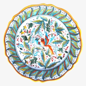 Round Serving Plate Love Birds - Circle, HD Png Download, Free Download