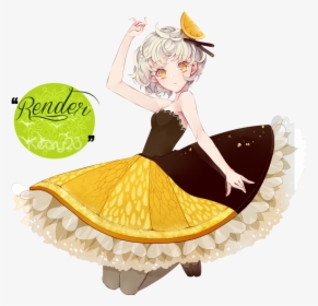 Anime Render Tumblr - Pumpkin Pie Girl Anime, HD Png Download, Free Download