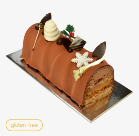 Choco Chic Christmas Log Cake , Png Download - Chocolate Cake, Transparent Png, Free Download