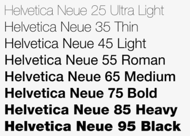 Helvetica Neue Font, HD Png Download, Free Download