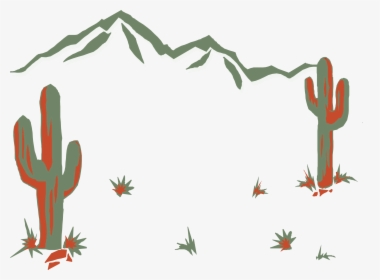 Transparent Saguaro Png - Png Xương Rồng Và Sa Mạc, Png Download, Free Download