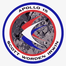 Transparent Apollo Crews Png - Apollo 15 Mission Badge, Png Download, Free Download