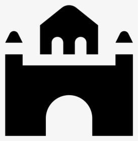 The Icon Is The Shape Of A Castle - Arch, HD Png Download, Free Download
