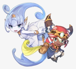 Tethu & Isuna - Ever Oasis Main Character, HD Png Download, Free Download