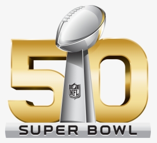 Super Bowl 50 Logo Large - 50 Super Bowl, HD Png Download, Free Download