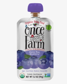 Once Upon A Farm Mama Bear Blueberry, HD Png Download, Free Download