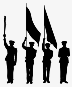 Military Color Guard Clipart, HD Png Download, Free Download
