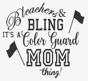 Color Guard Mom Clip Art, HD Png Download, Free Download