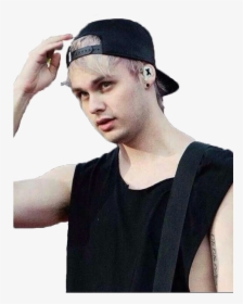 Transparent Ashton Irwin Png - Michael Clifford With A Hat, Png Download, Free Download