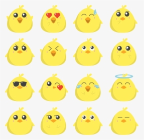 Chicken Emoji Essential Cute Yellow Transprent Png - Cute Chicken Drawing Free, Transparent Png, Free Download