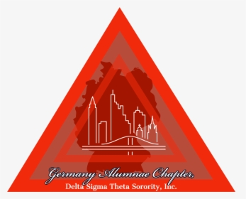 Germany Alumnae Chapter - Triangle, HD Png Download, Free Download
