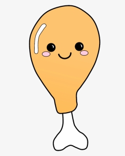 #chicken #kawaii #food #emoji #cute #sticker#freetoedit, HD Png Download, Free Download