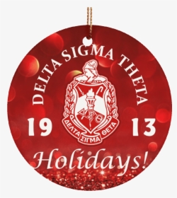 Delta Sigma Theta Christmas Ornaments - Delta Sigma Theta, HD Png Download, Free Download