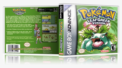 Pokemon Leaf Green Version - Pokemon Fire Red Version Gameboy, HD Png Download, Free Download